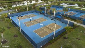 467 Salty Lime Pl, Daytona Beach, FL 32124 - view of sport court with a tennis court