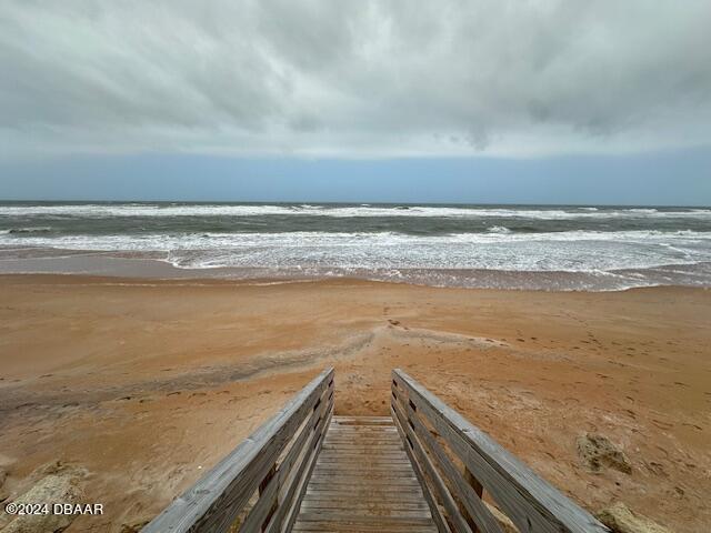 2700 Ocean Shore Blvd Unit 402, Ormond Beach, FL 32176 - view of property's community featuring view of water and beach