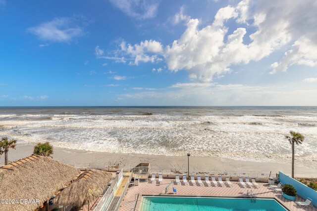 313 S Atlantic Avenue 501 & 503, Daytona Beach, FL 32118 - water view with nearby beach