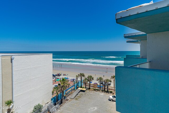 313 S Atlantic Ave Unit 602And 604, Daytona Beach, FL 32118 - water view featuring nearby beach