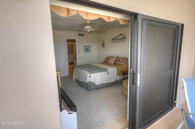 4435 S Atlantic Ave Unit 416, Ponce Inlet, FL 32127 - view of carpeted bedroom