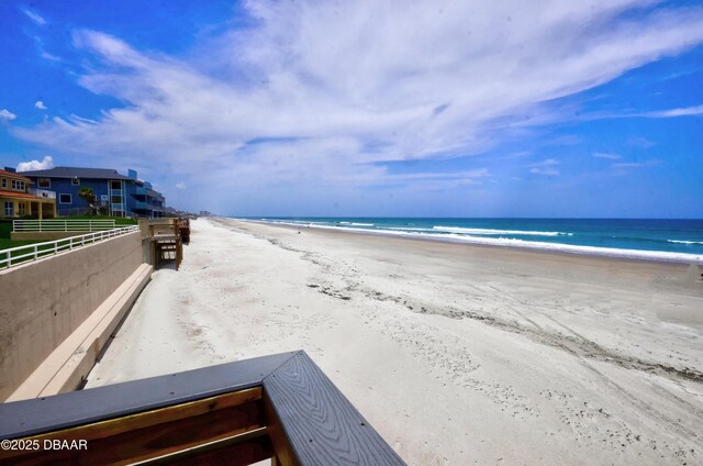 4435 S Atlantic Ave Unit 416, Ponce Inlet, FL 32127 - water view featuring nearby beach