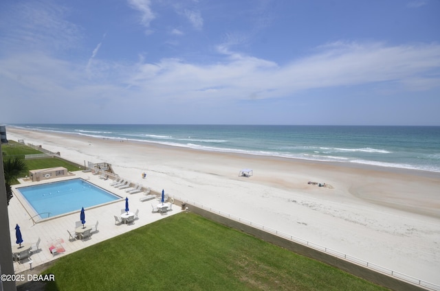 4435 S Atlantic Ave Unit 416, Ponce Inlet, FL 32127 - water view with nearby beach