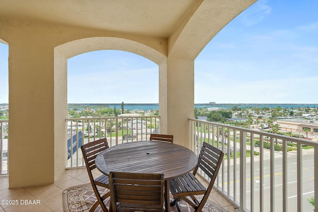 3343 S Atlantic Ave Unit 601, Daytona Beach Shores, FL 32118 - balcony with a water view