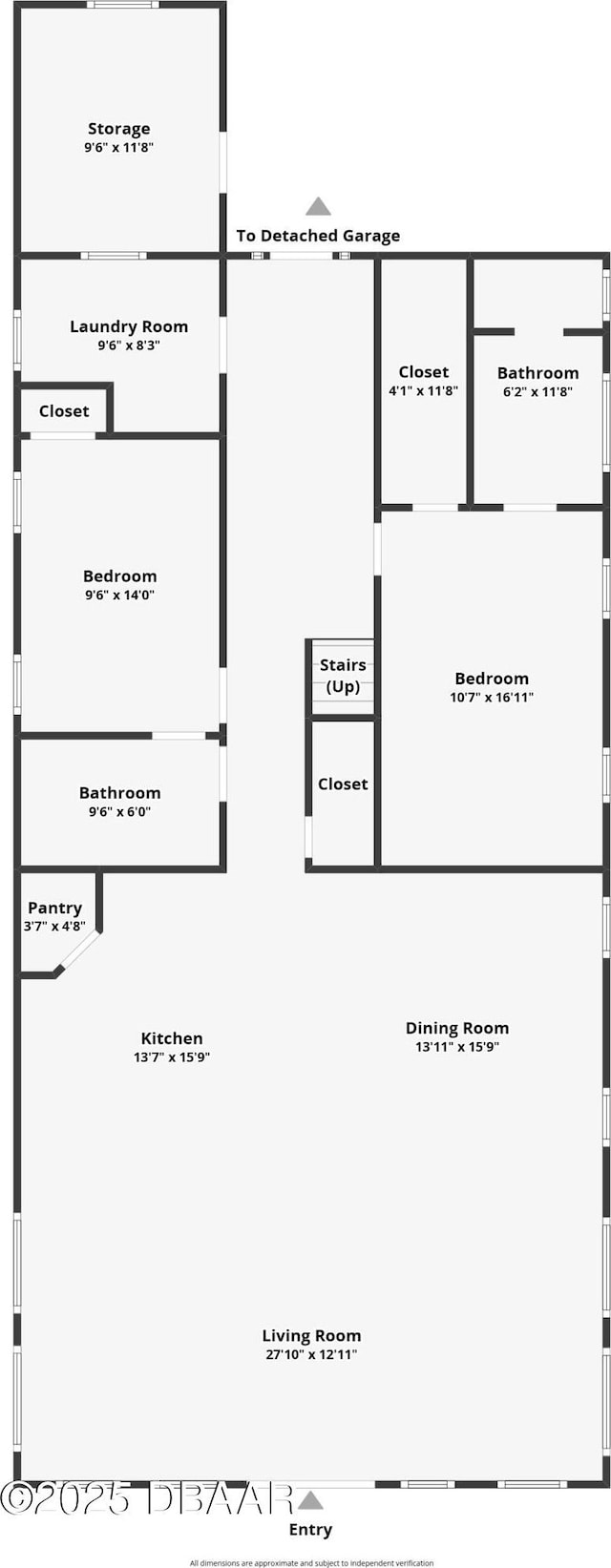 206 S Riverside Dr, Edgewater, FL 32132 - view of home floor plan