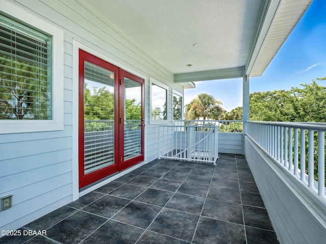 206 S Riverside Dr, Edgewater, FL 32132 - patio / terrace with french doors