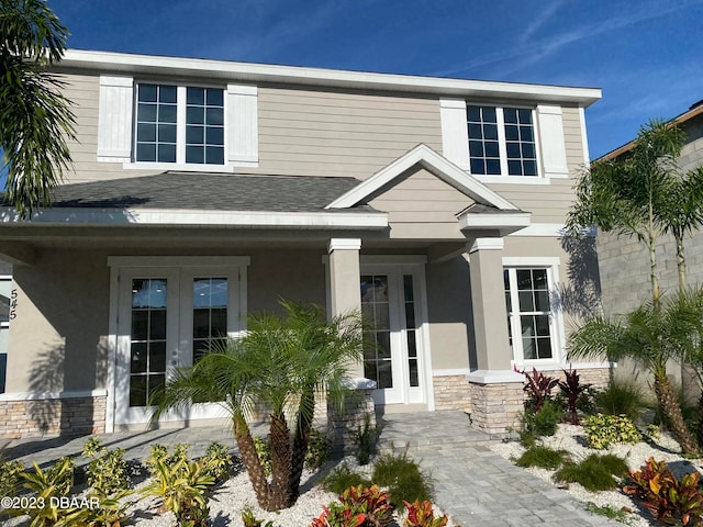 exterior space featuring a porch