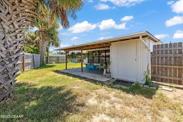 1 Beechwood Dr, Ormond Beach, FL 32176 - view of outdoor structure with a fenced backyard