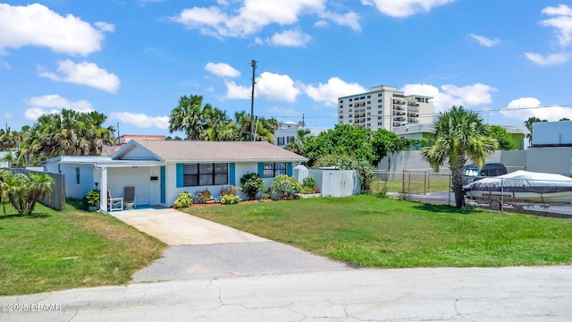 1 Beechwood Dr, Ormond Beach, FL 32176 - view of front facade featuring driveway