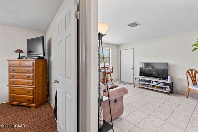 1 Beechwood Dr, Ormond Beach, FL 32176 - living room featuring light tile patterned flooring and baseboards