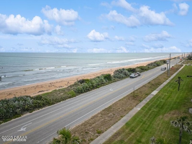 3170 Ocean Shore Blvd Unit 105, Ormond Beach, FL 32176 - water view featuring nearby beach