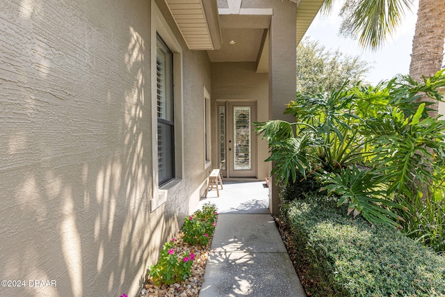 view of entrance to property