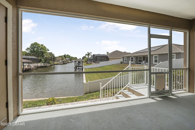 10 Creek Ct, Palm Coast, FL 32137 - exterior space featuring a water view and a residential view