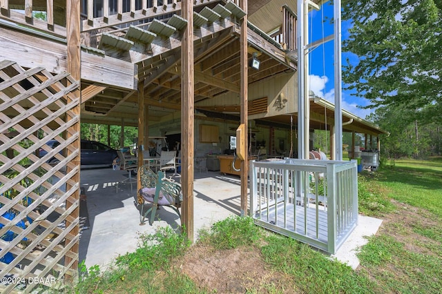 view of patio