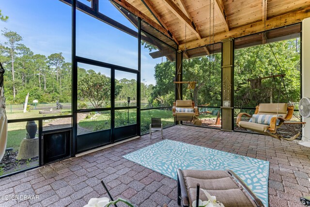 3 Ashford Lakes Dr, Ormond Beach, FL 32174 - view of sunroom