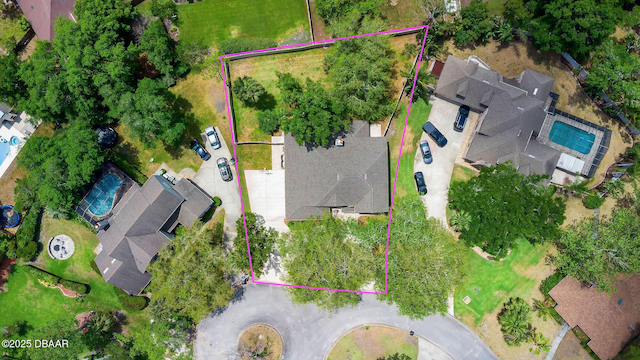 6 Leisure Wood Way, Ormond Beach, FL 32174 - birds eye view of property with a residential view
