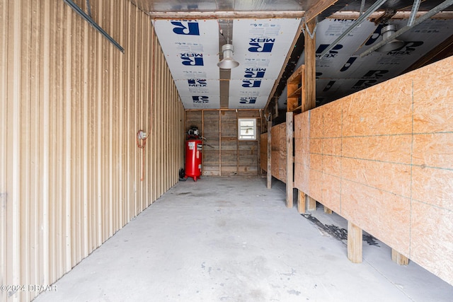 view of storage room