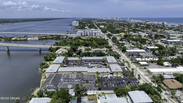 405 N Halifax Ave N Unit 208, Daytona Beach, FL 32118 - bird's eye view with a water view and a city view