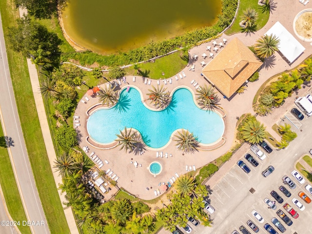drone / aerial view