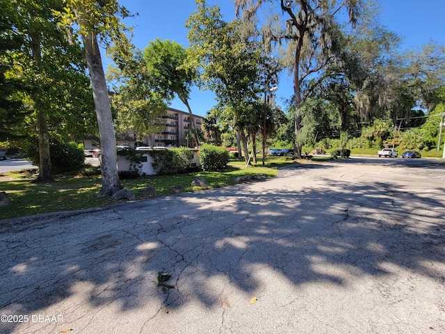 view of road