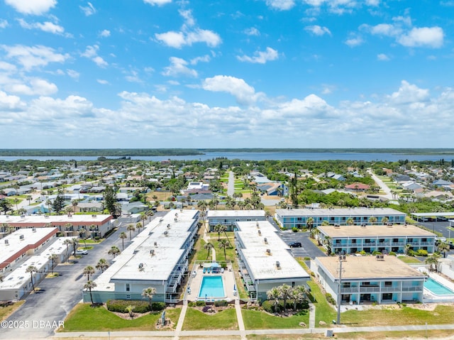 2820 Ocean Shore Blvd Unit 28, Ormond Beach, FL 32176 - drone / aerial view of a large body of water