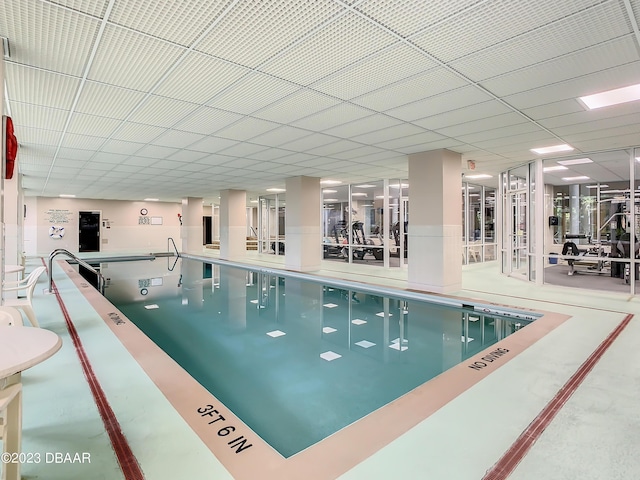4 Oceans W Blvd Unit 307D, Daytona Beach Shores, FL 32118 - view of indoor pool