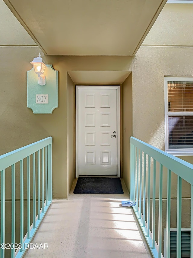 4 Oceans W Blvd Unit 307D, Daytona Beach Shores, FL 32118 - entrance to property with stucco siding