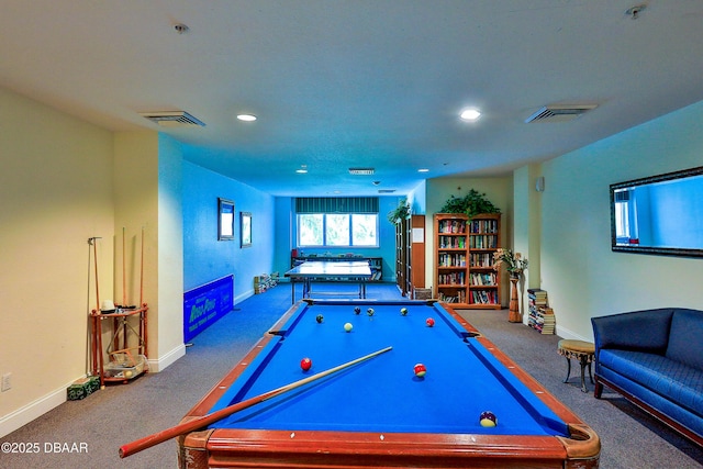 view of game room