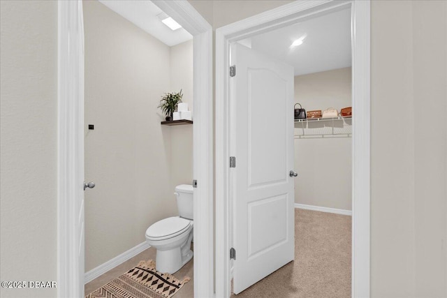 bathroom with toilet