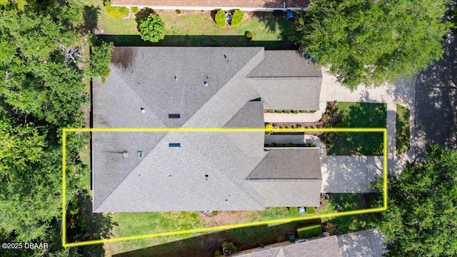 1316 Asher Ct, Ormond Beach, FL 32174 - aerial view of property's location with property parcel outlined