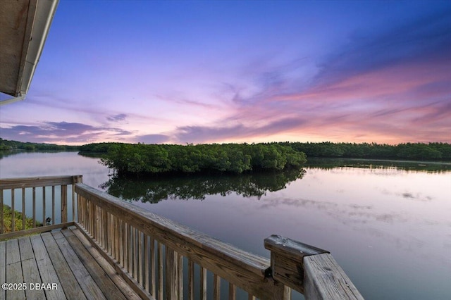 101 Azalea Cir, New Smyrna Beach, FL 32168 - dock area with a water view