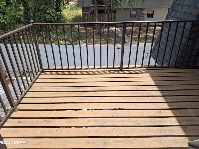view of deck