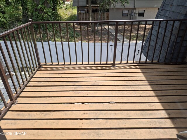 view of deck