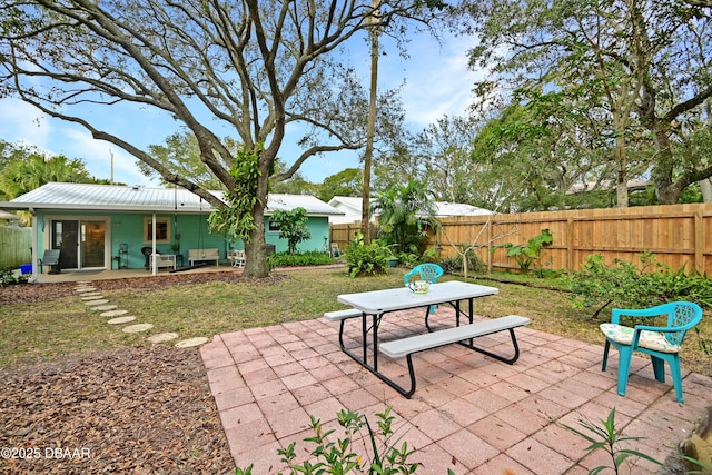 view of patio