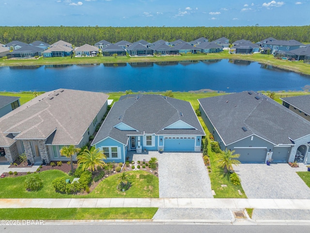 557 Mosaic Blvd, Daytona Beach, FL 32124 - aerial view of residential area with a large body of water