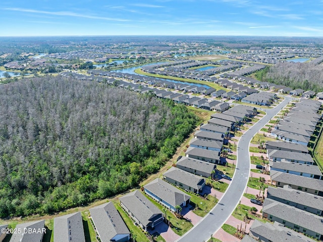 1372 Lombardi Ct, Poinciana, FL 34759 - bird's eye view featuring a water view