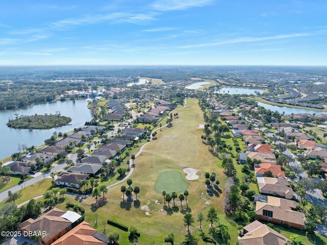 1372 Lombardi Ct, Poinciana, FL 34759 - birds eye view of property featuring a water view
