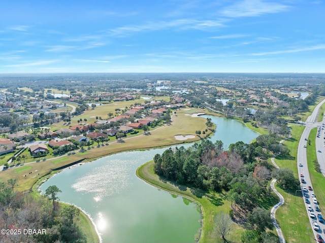 1372 Lombardi Ct, Poinciana, FL 34759 - drone / aerial view featuring a water view
