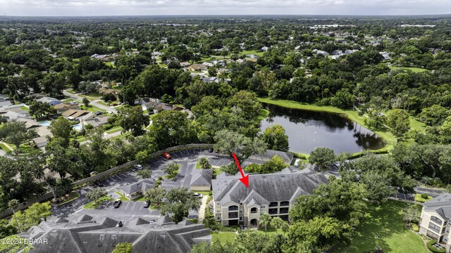 940 Village Trl Unit 2-207, Port Orange, FL 32127 - aerial view of property's location with a large body of water and nearby suburban area