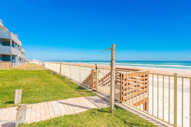 4427 S Atlantic Ave, Ponce Inlet, FL 32127 - view of community featuring view of water and beach