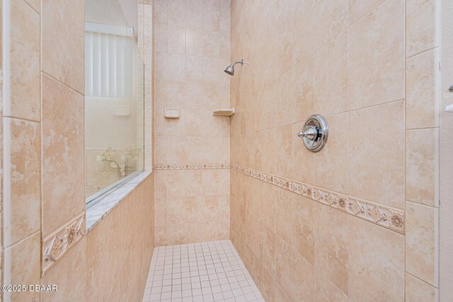 4427 S Atlantic Ave, Ponce Inlet, FL 32127 - bathroom with a tile shower