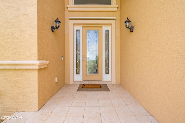 4427 S Atlantic Ave, Ponce Inlet, FL 32127 - property entrance with stucco siding