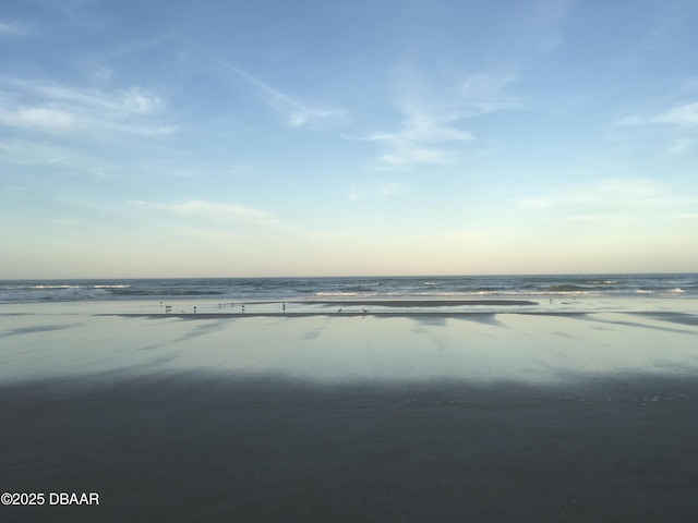 water view featuring a view of the beach