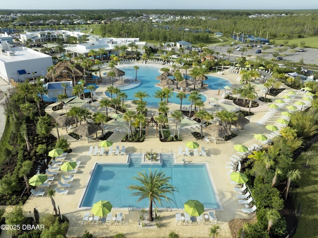 802 Margaritaville Ave, Daytona Beach, FL 32124 - drone / aerial view of a pool area