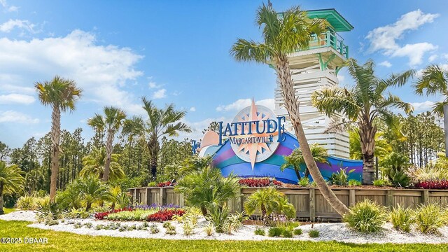 802 Margaritaville Ave, Daytona Beach, FL 32124 - community sign with fence