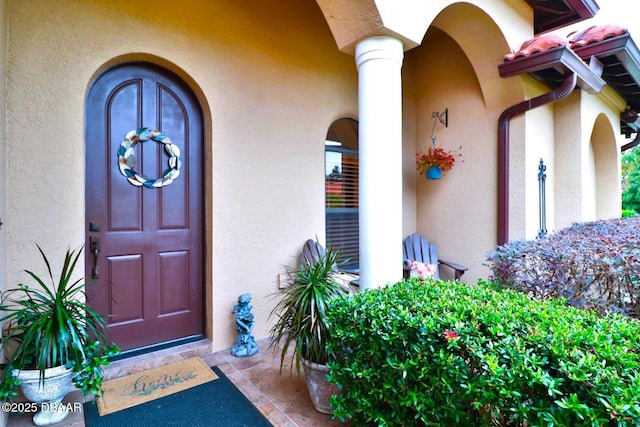 view of property entrance