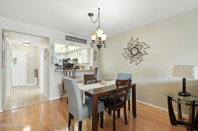 3333 S Ridgewood Ave Unit 8B, Port Orange, FL 32129 - dining space featuring light wood-style flooring