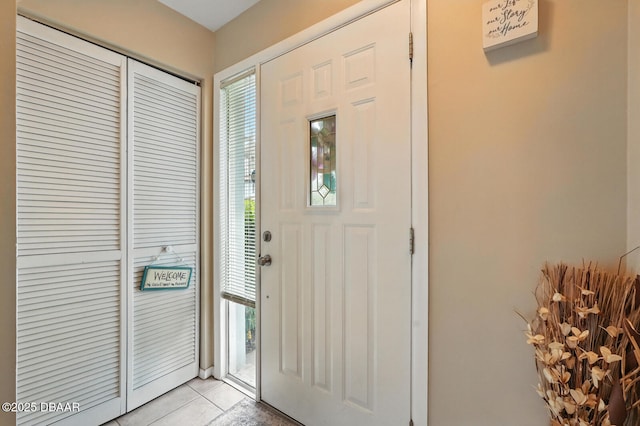 3333 S Ridgewood Ave Unit 8B, Port Orange, FL 32129 - entrance foyer with light tile patterned floors