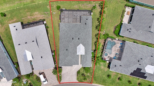 500 Barefoot Life Ln, Daytona Beach, FL 32124 - aerial overview of property's location with property boundaries highlighted