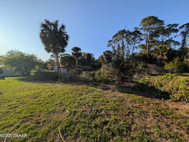 view of yard